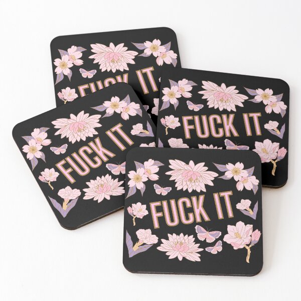 Item preview, Fuck it - pink designed and sold by avocadissimo.