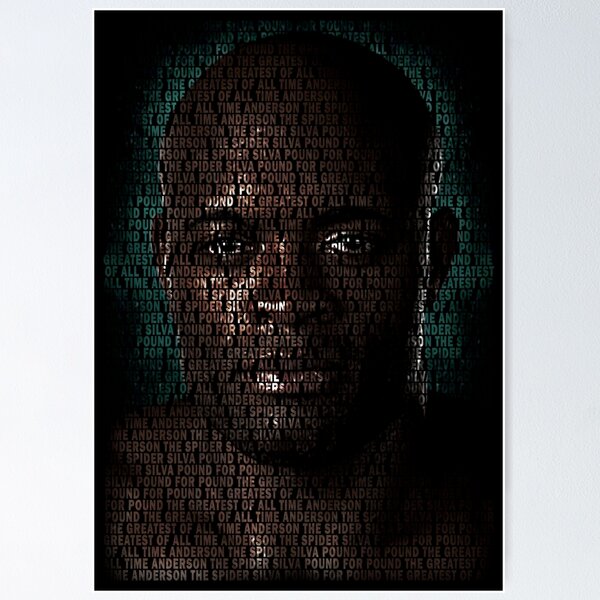 Anderson Spider Silva 4LUVofMMA Poster new MMA wall art