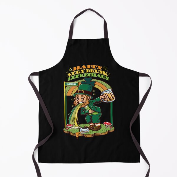 Item preview, St Patricks day happy very drunk leprechaun designed and sold by Luxara1.