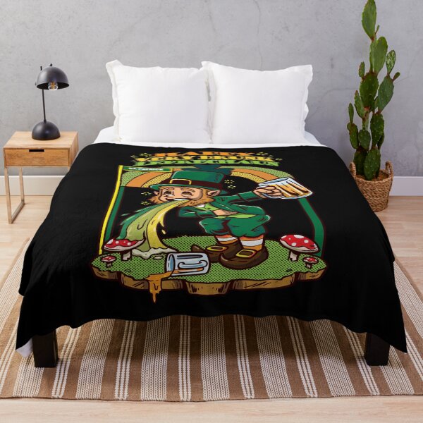 Item preview, St Patricks day happy very drunk leprechaun designed and sold by Luxara1.