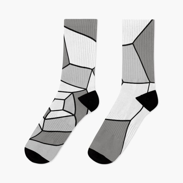 Item preview, Abstract geometric pattern - gray, black and white. designed and sold by K.S ART.