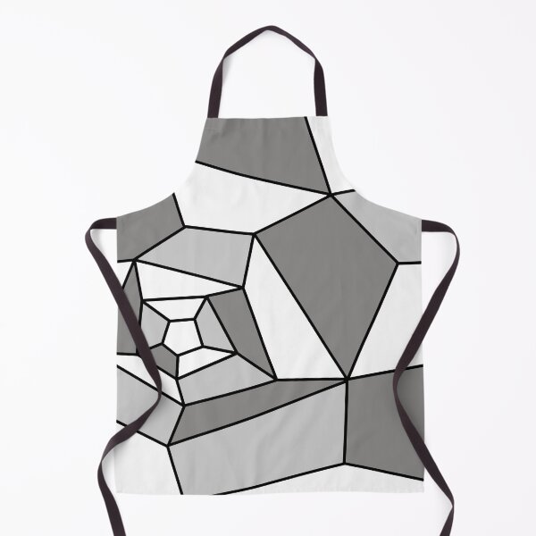 Item preview, Abstract geometric pattern - gray, black and white. designed and sold by K.S ART.