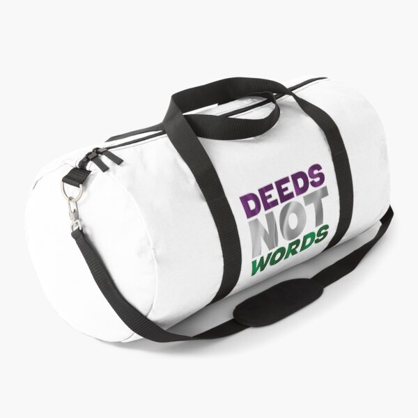Item preview, Deeds Not Words - vote100, suffrage100 designed and sold by fatchairprint.