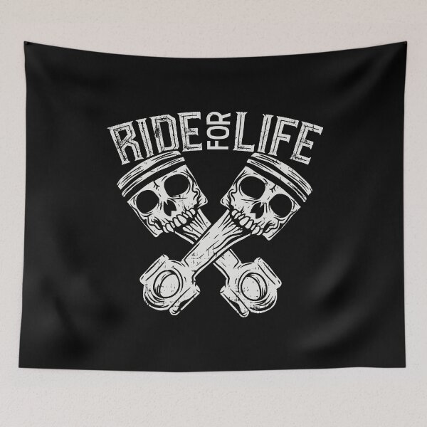 Item preview, Ride for Live motorcycle biker & tuner gift designed and sold by Luxara1.