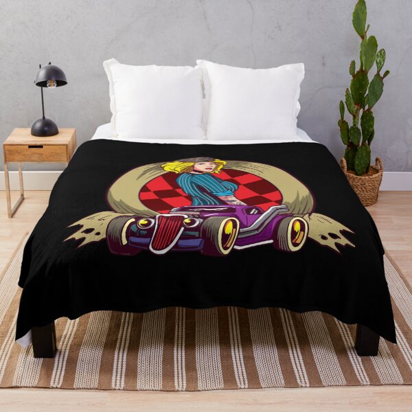 Item preview, Rockabilly Retro Hot Rod Art Classic Car Old School designed and sold by Luxara1.