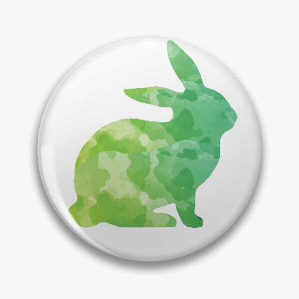 Item preview, hare silhouette from corners colored designed and sold by TshirtFuchs.