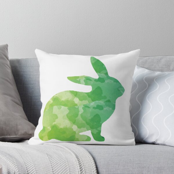 Item preview, hare silhouette from corners colored designed and sold by TshirtFuchs.