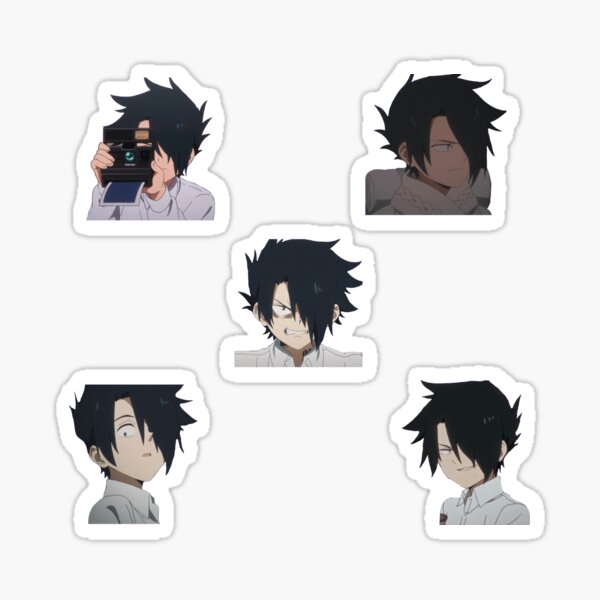 The Promised Neverland Faceless Character Stickers V1 TPN / 