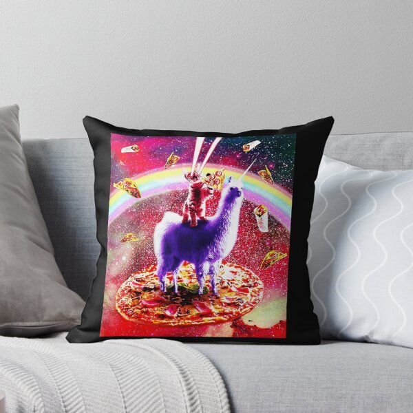 Item preview, Space Cat Riding Unicorn Llama Hunting Tacos designed and sold by whitneyiott9632.