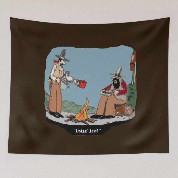 Item preview, COWBOY BARISTA designed and sold by THE AMERICAN TEEVANGELIST.