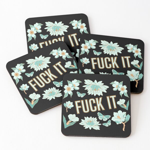 Item preview, Fuck it - blue designed and sold by avocadissimo.