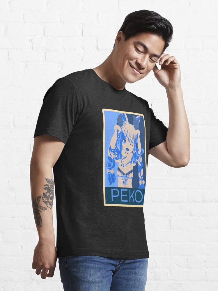 "Hololive Usada Pekora PEKO Posterized" T-shirt for Sale by UDTee