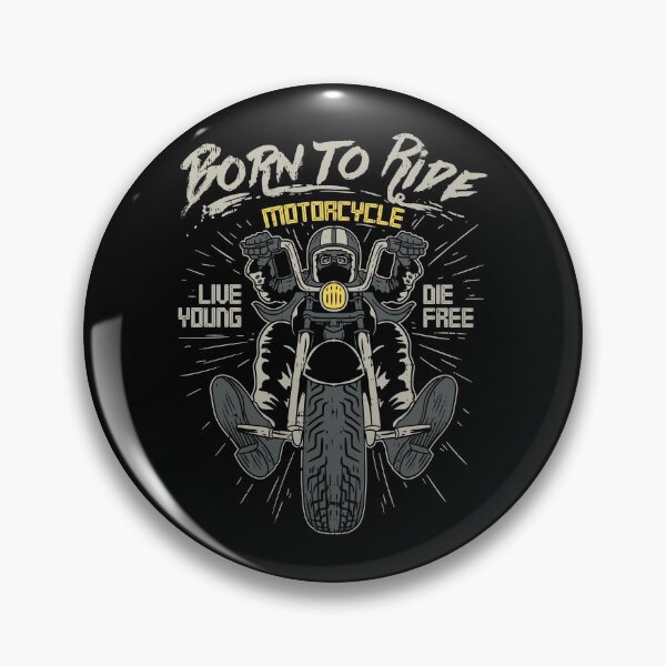 Item preview, Born To Ride Motorcycle Biker Motorcyclist Gift designed and sold by Luxara1.