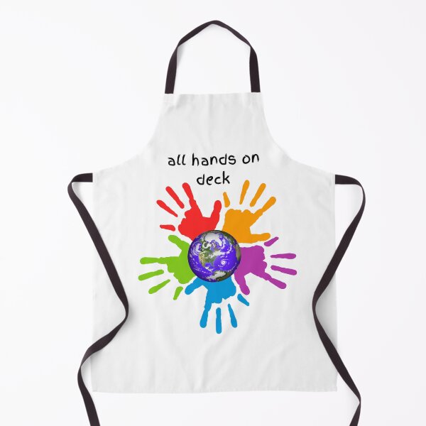 Item preview, SAVE THE PLANET ALL HANDS ON DECK designed and sold by passiveink.