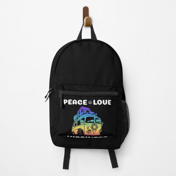 Item preview, Peace Love Hippiness Gender Equality Freedom Pride Month Car Travel Ride LGBTQ Community Lesbian Rainbow Bisexual designed and sold by shirti.