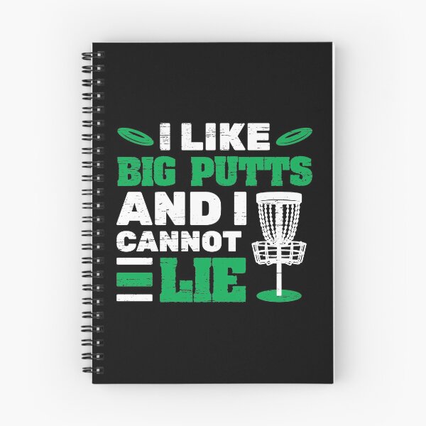 Item preview, I Like Big Putts And I Cannot Lie Frisbee Target Disk Golf Sports Toss Throw Goal Basket Disk Landing Kick Hole designed and sold by shirti.
