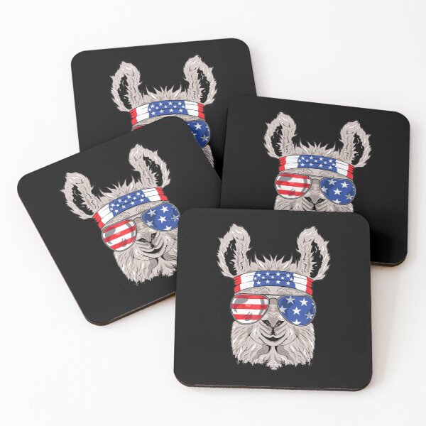 Item preview, American Patriot Llama, USA Flag designed and sold by whitneyiott9632.