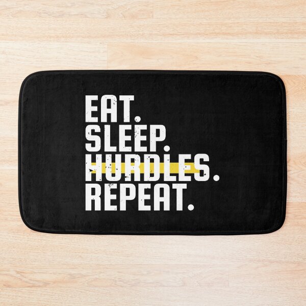 Item preview, Eat Sleep Hurdles Repeat designed and sold by zefgraphic.