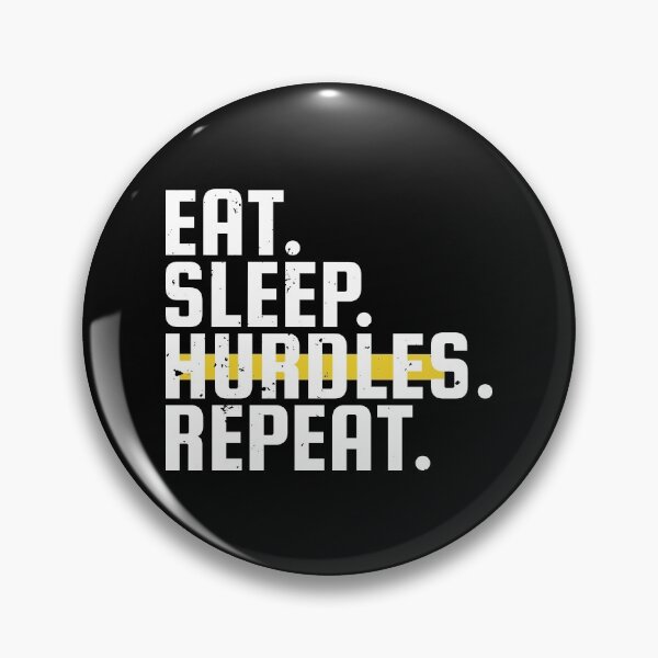 Item preview, Eat Sleep Hurdles Repeat designed and sold by zefgraphic.