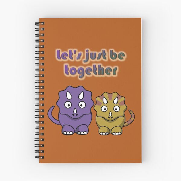 Item preview, Let's just be together, a couple of dinos designed and sold by helenkaiy.