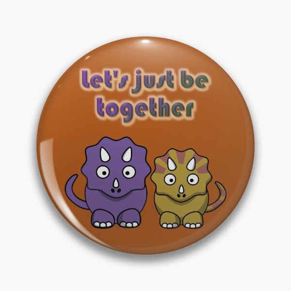 Item preview, Let's just be together, a couple of dinos designed and sold by helenkaiy.
