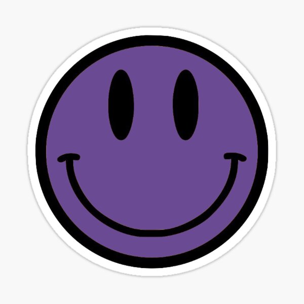 Nirvana Smiley Face Oversized Stickers, Heliconia Color sold by Highboy  Faulty | SKU 39445492 | Printerval