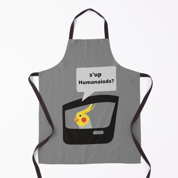 Item preview, S'up Humanoids? Cockatiel Driving Car designed and sold by GoodMoodFood.