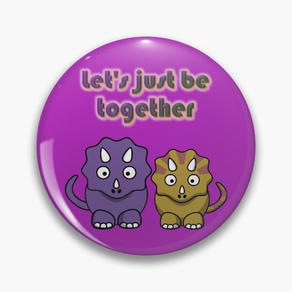 Item preview, Let's just be together, a couple of dinos designed and sold by helenkaiy.