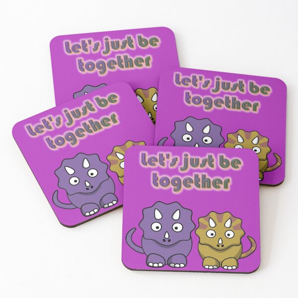 Item preview, Let's just be together, a couple of dinos designed and sold by helenkaiy.