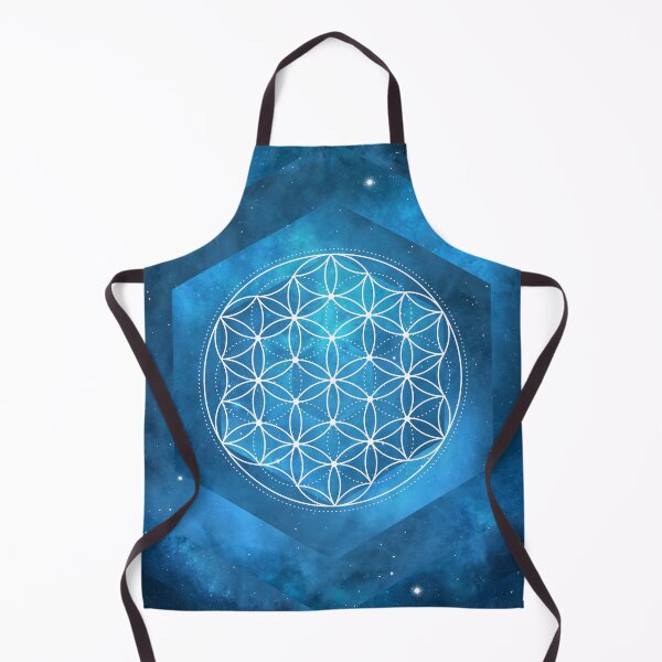 Item preview, Flower of Life - Scared Geometry Blue - Galaxy Portal designed and sold by solrevolver.