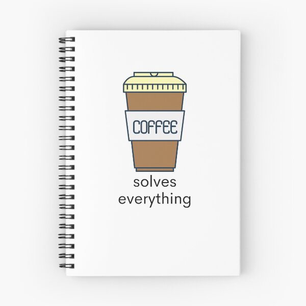 Item preview, Coffee Solves Everything funny quote designed and sold by alexeerma.