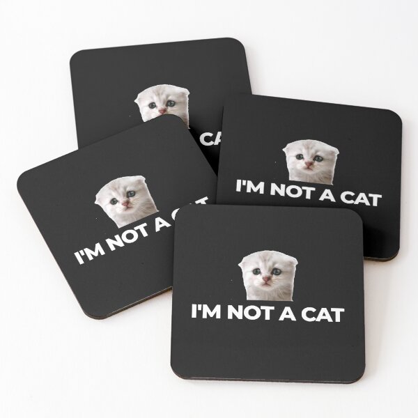 Item preview, I'm not a cat designed and sold by EnjoyMyTees.