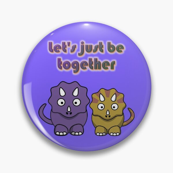 Item preview, Let's just be together, a couple of dinos designed and sold by helenkaiy.