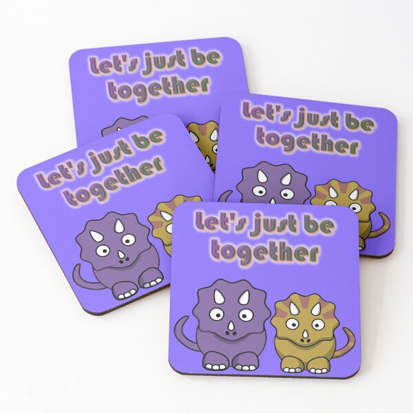 Item preview, Let's just be together, a couple of dinos designed and sold by helenkaiy.