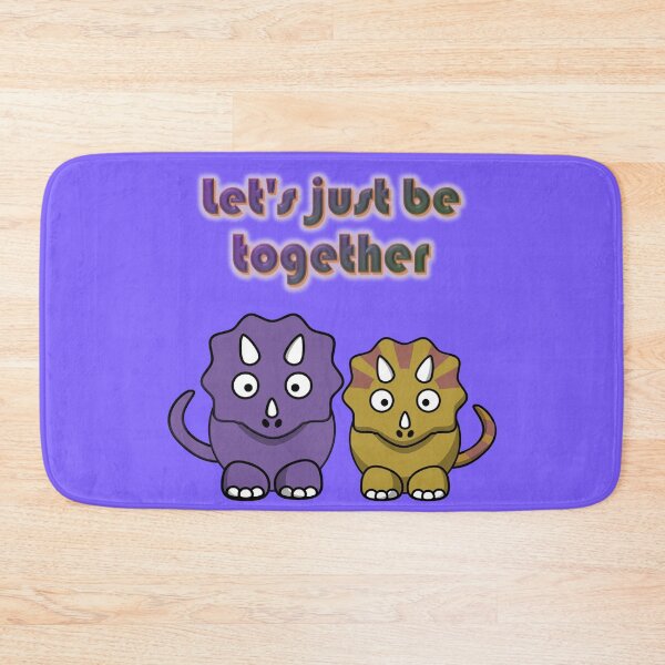 Item preview, Let's just be together, a couple of dinos designed and sold by helenkaiy.