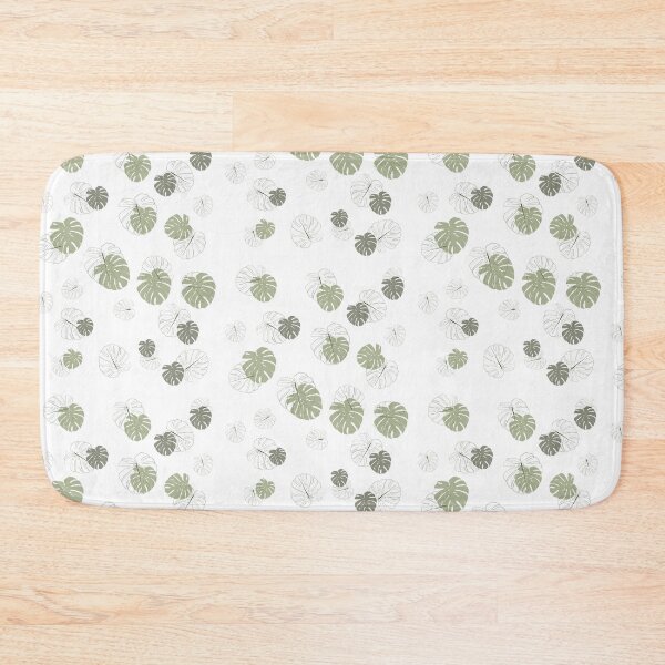 Item preview, Monstera pattern leaves plant houseplant green designed and sold by MyArtistry.