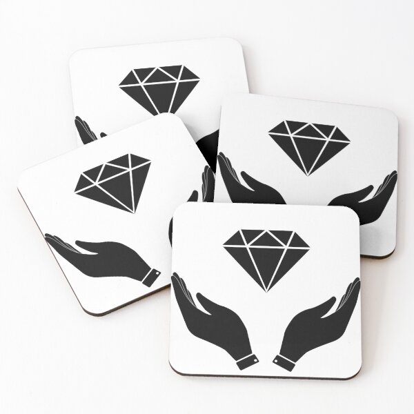Item preview, diamond hands sticker designed and sold by Kayne12.
