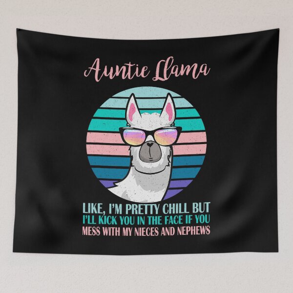 Item preview, Vintage Auntie Llama designed and sold by whitneyiott9632.