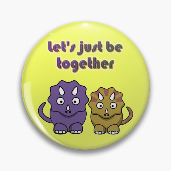 Item preview, Let's just be together, a couple of dinos designed and sold by helenkaiy.