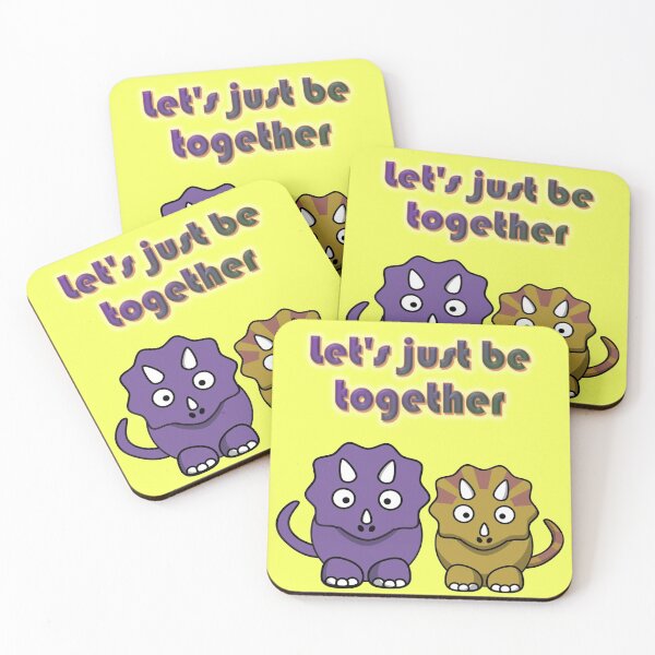 Item preview, Let's just be together, a couple of dinos designed and sold by helenkaiy.