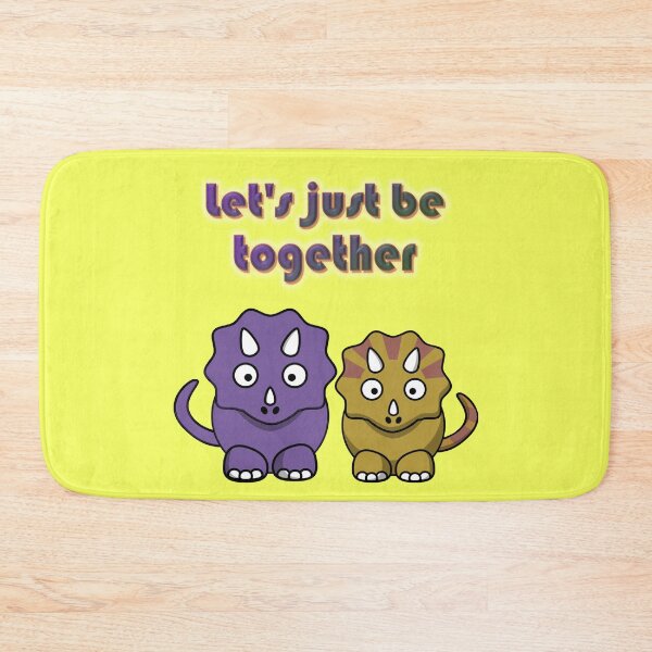 Item preview, Let's just be together, a couple of dinos designed and sold by helenkaiy.