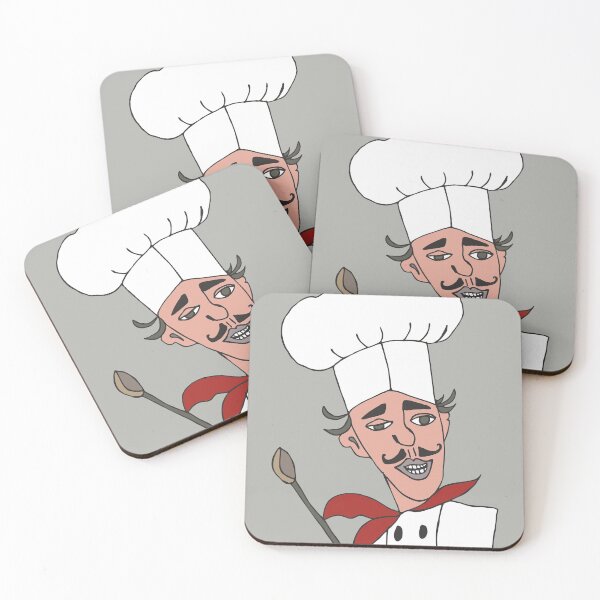 Item preview, chef cook comic style designed and sold by Veki5.