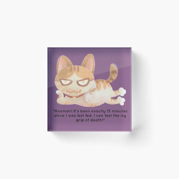Item preview, Ungrateful Cat designed and sold by pinklimesshop.