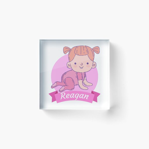 Item preview, Reagan Girl names for babies designed and sold by Piztees.