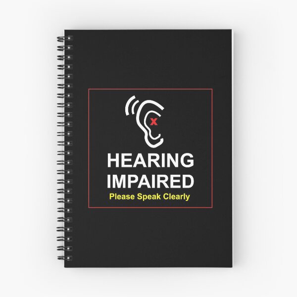 Item preview, Hearing Impaired Please Speak Clearly designed and sold by showoffmarket.