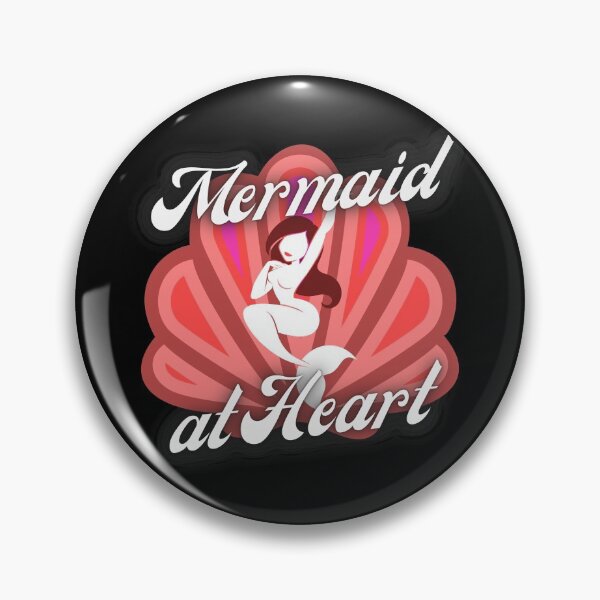 Item preview, Mermaid at Heart designed and sold by ImpPrintsArt.