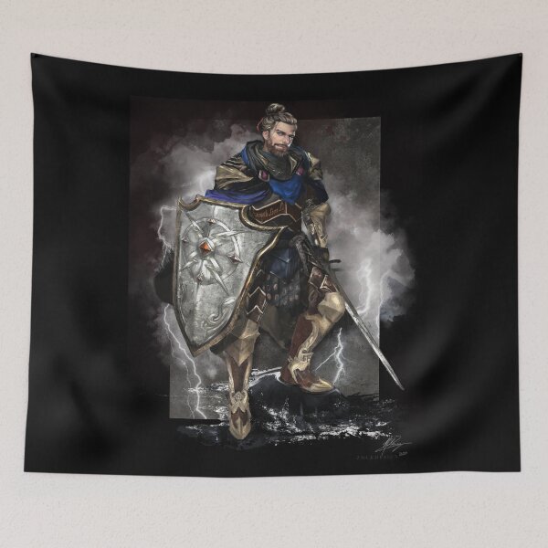 Item preview, Human Paladin: The Holy War Machine designed and sold by ZMcKDesign.