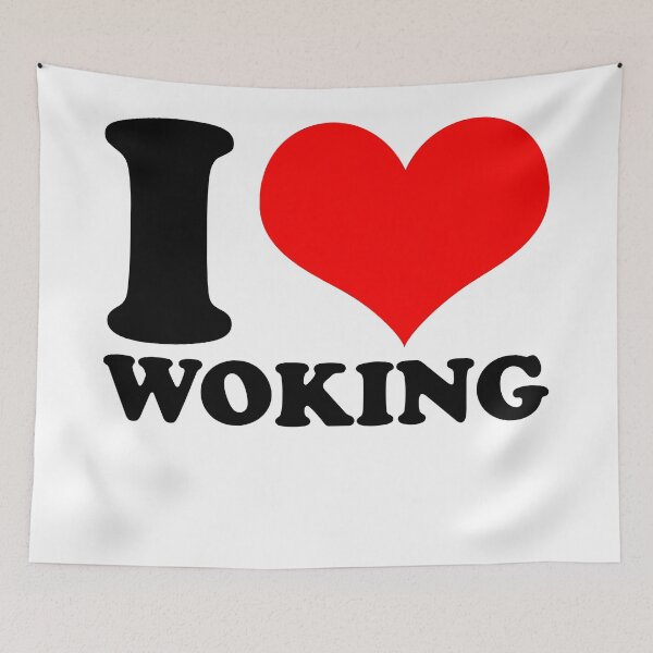 Item preview, I Love Woking Design designed and sold by WDoranDesigns.