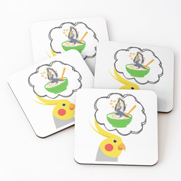 Item preview, Cockatiel In Your Cereal,  Bird In Your Cereal  designed and sold by GoodMoodFood.