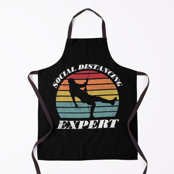Item preview, Social Distancing Expert for Rock Climbing Outdoor Wildlife Design designed and sold by trendyzcom.
